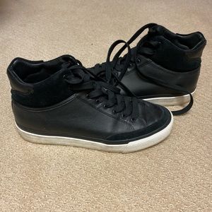 Rag & Bone Suede/Leather High Top Sneakers